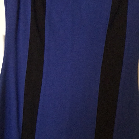 Blue and black bodycon dress - Picture 2 of 3